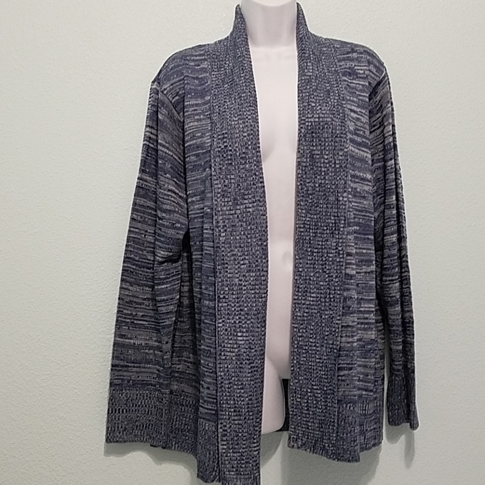 BonWorth Size M Open Front Cardigan Sweater